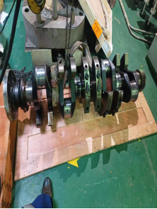 SERVIVE FOR AE CRANKSHAFT REPLACED
